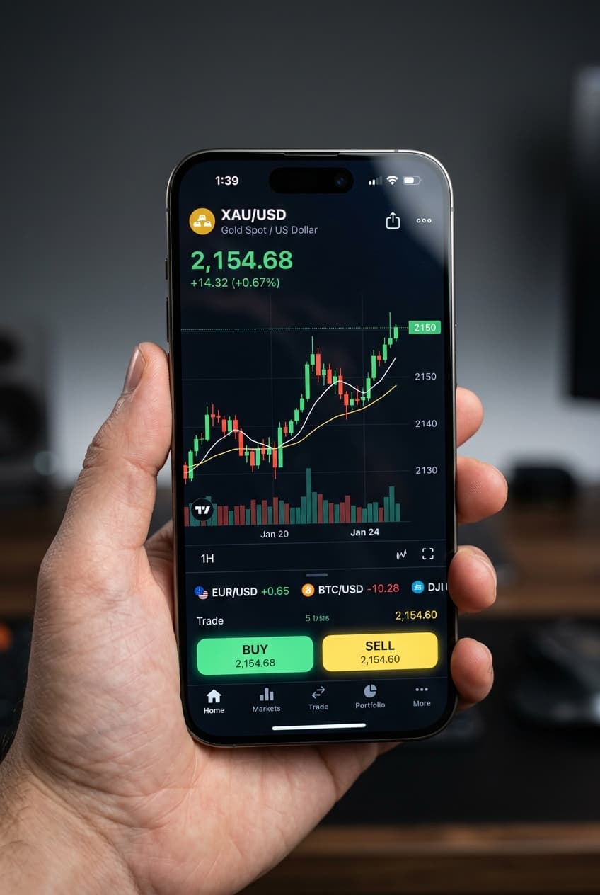 Exness Mobile Trading App