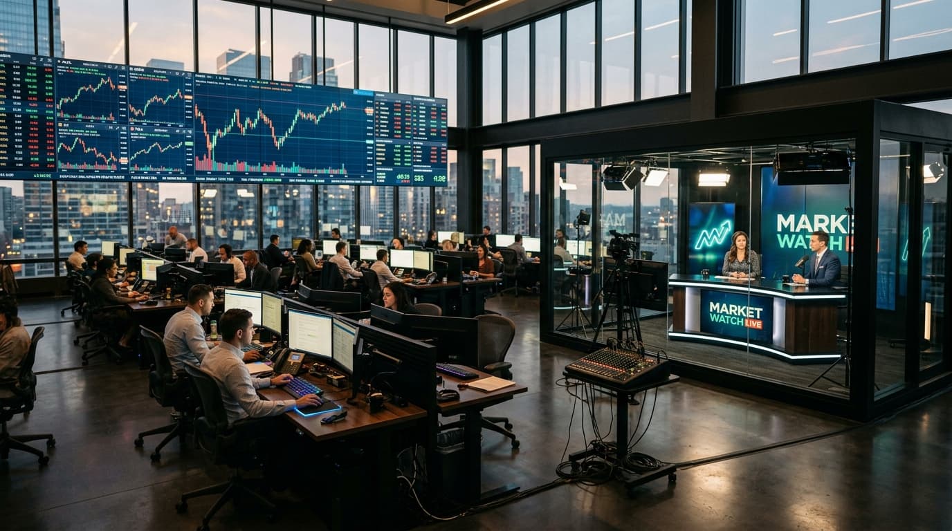 Exness Trading Floor and Podcast Studio